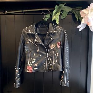 Leather Moto Jacket